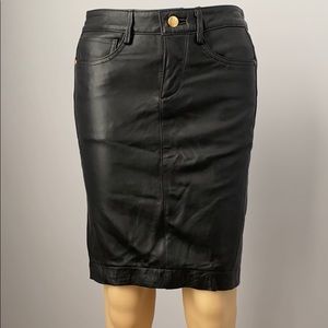 NWT vintage Red by Marc ecko leather mini